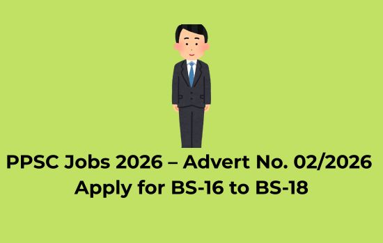 PPSC Jobs 2026